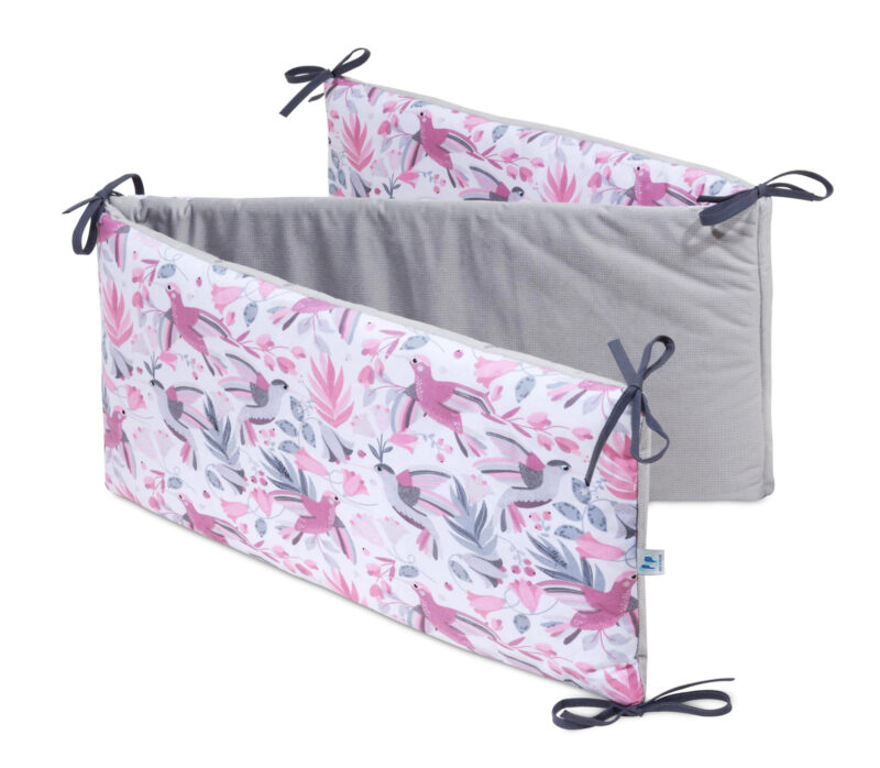Rácsvédő - Hummingbird grey - pamut/velvet