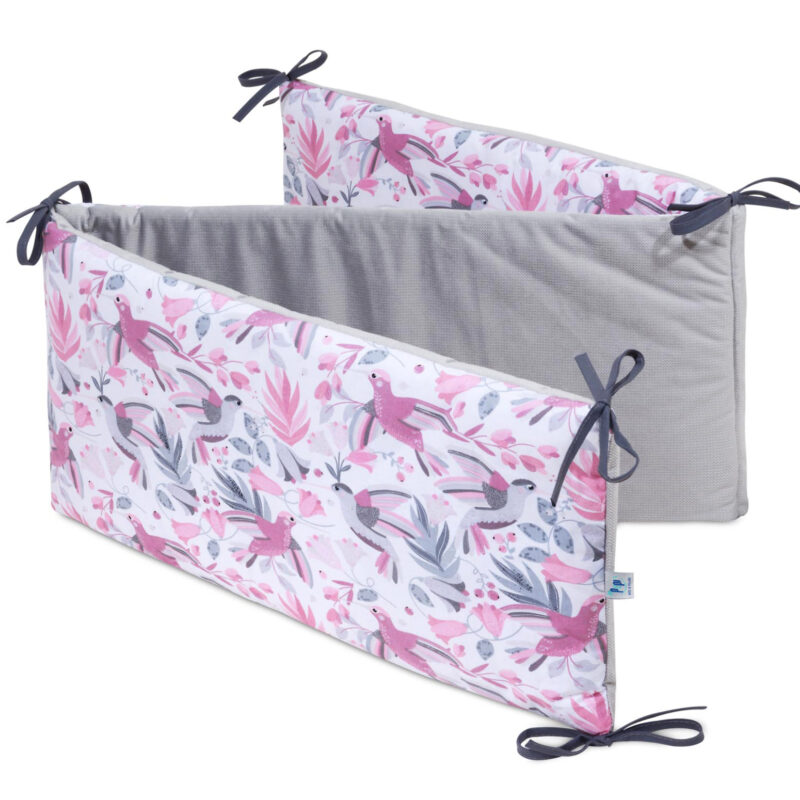 Rácsvédő - Hummingbird grey - pamut/velvet