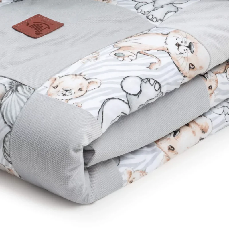 Paplan PATCHWORK 100x140 - Safari - pamut/velvet - Image 2