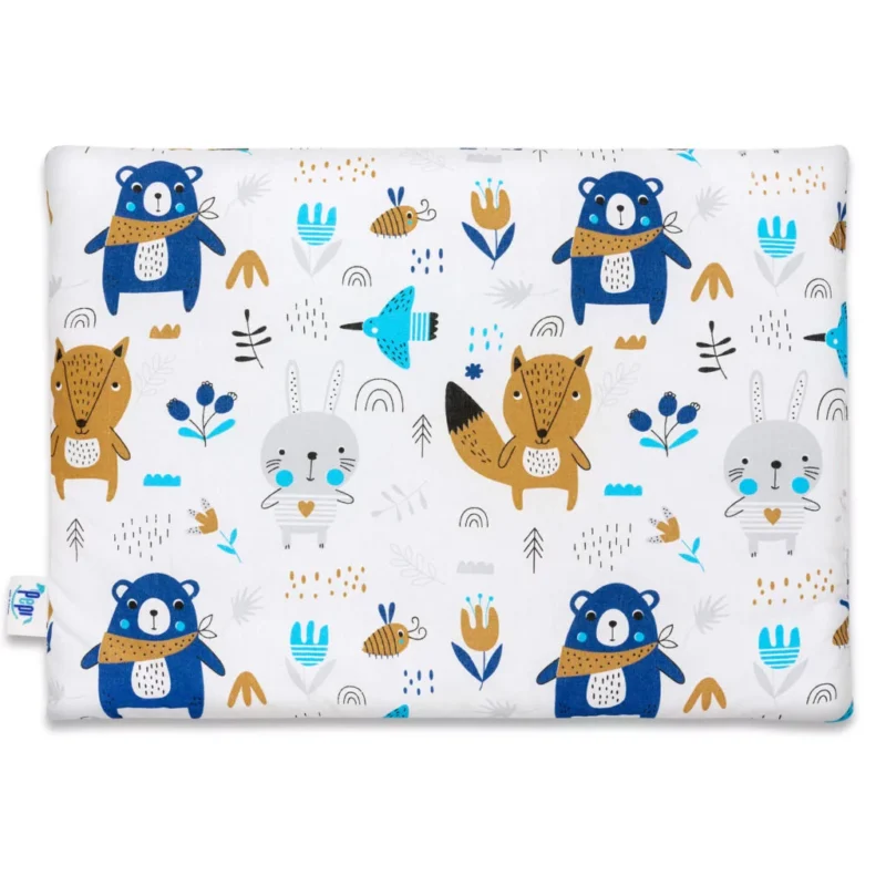 Lapos párna 30×40 - Blue Bear - pamut - Image 2