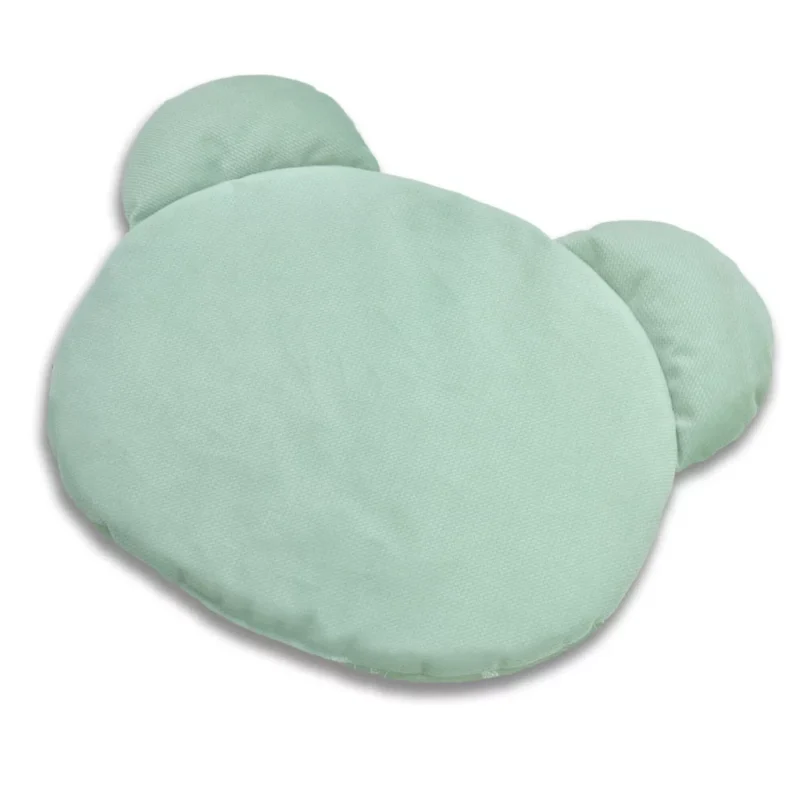 Lapos párna MACI - Green Groove - pamut/velvet - Image 2