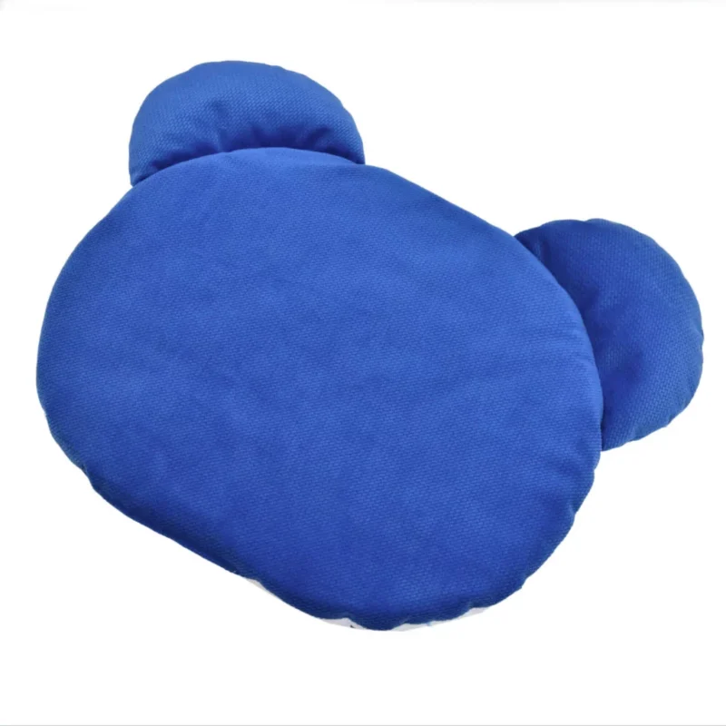 Lapos párna MACI - Blue Bear - pamut/velvet - Image 2