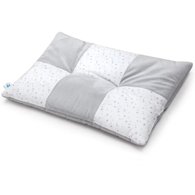 Patchwork paplan 100x140 lapos párnával 40x60 - Grey Galaxy - pamut/velvet - Image 2