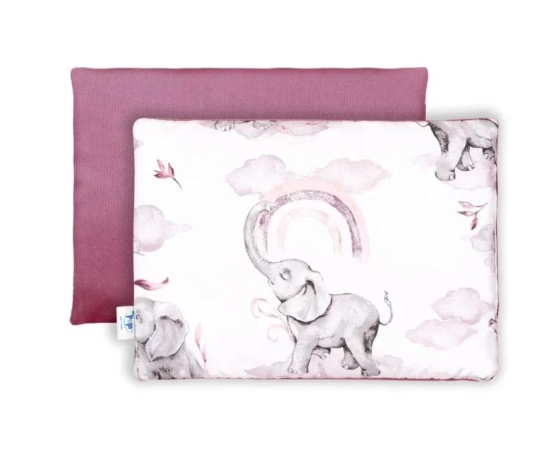 Lapos párna 25×35 - Eledreams Pink - pamut/velvet