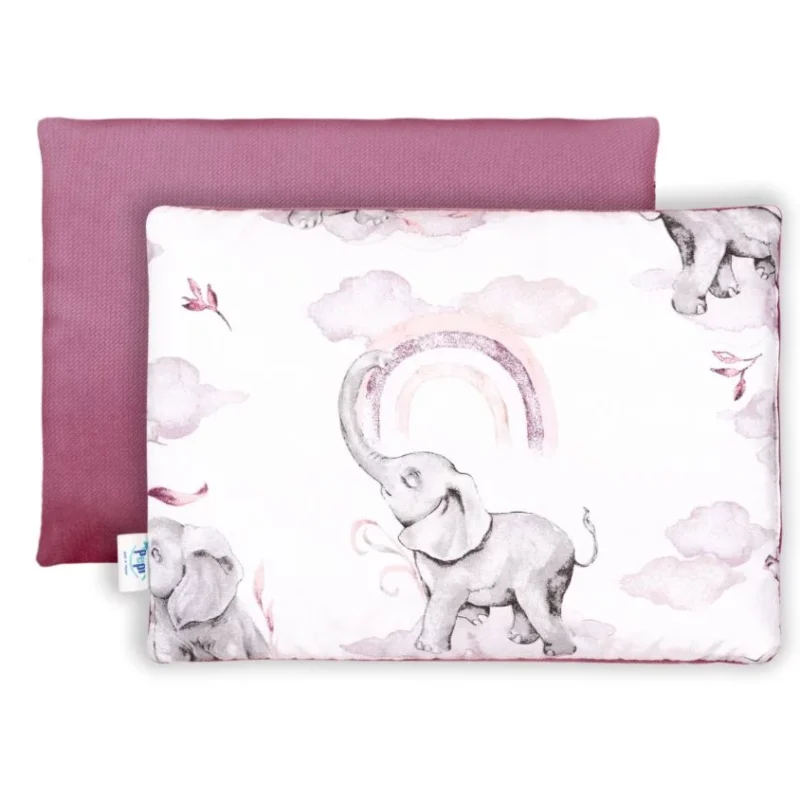 Lapos párna 25×35 - Eledreams Pink - pamut/velvet