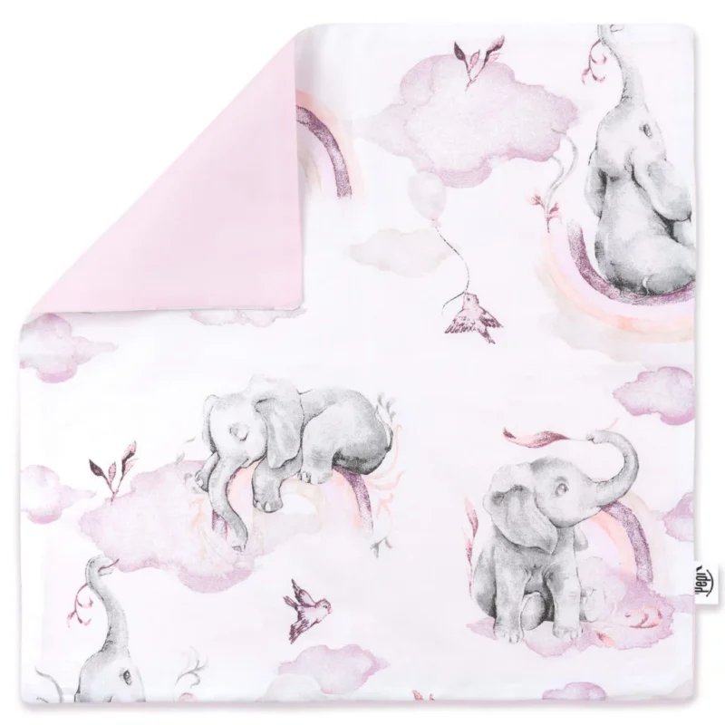 Párnahuzat 40×40 - Eledreams Pink - pamut - Image 2