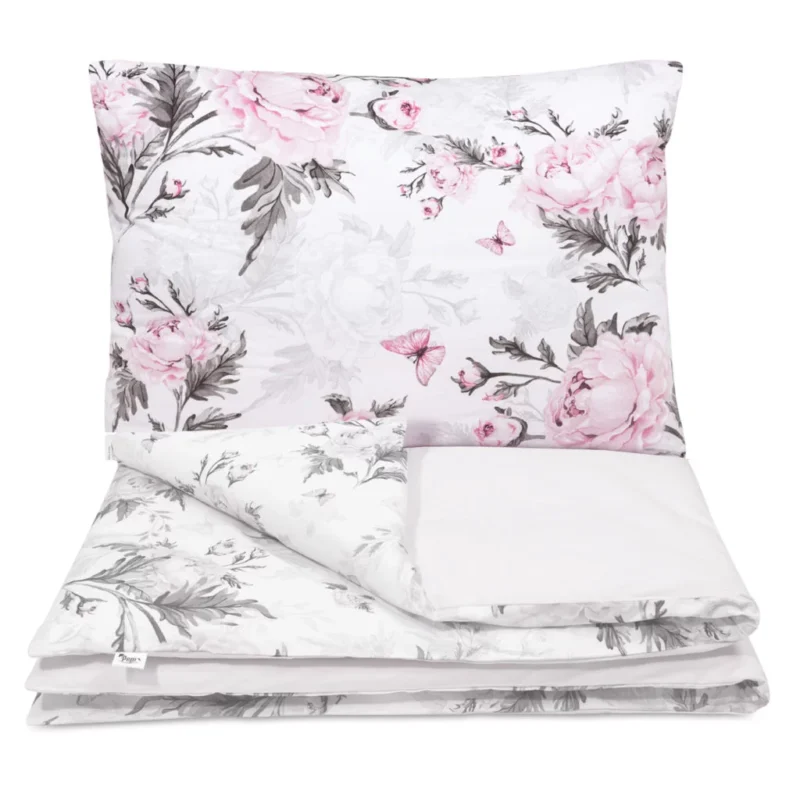 Párnahuzat 60×40 - Pink Flowers pink - pamut
