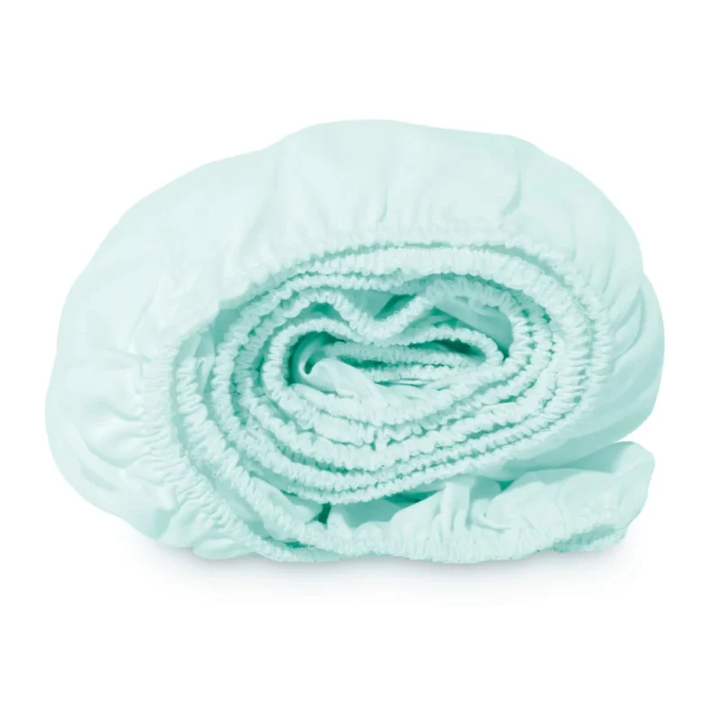Lepedő pamut kiságyba gumis 60x120 - Mint
