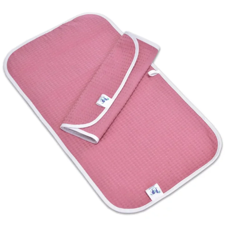 Fürdőszett: kapucnis törölköző és 2 kis törölköző - Hummingbird Pink - Image 3