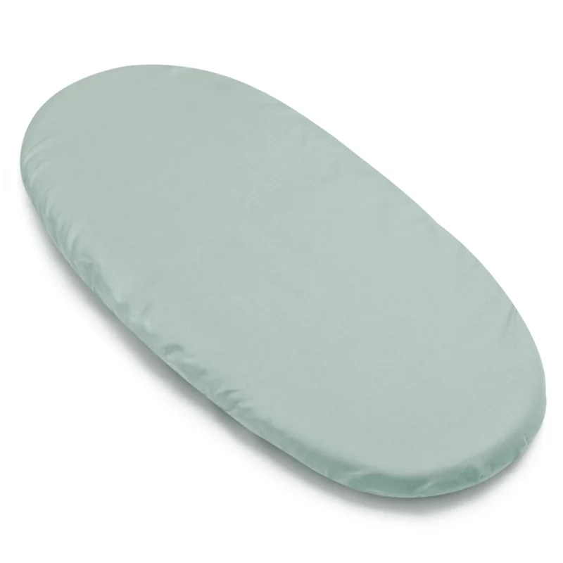 Lepedő mózeskosárba gumis - Sage
