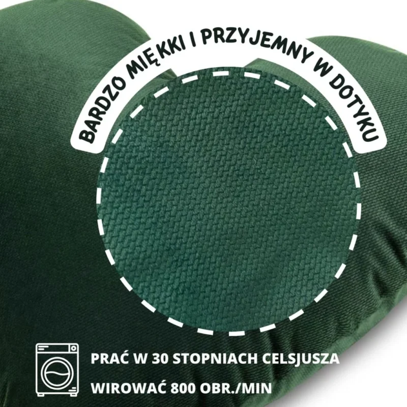 Párna FELHŐ - dark green - Image 4