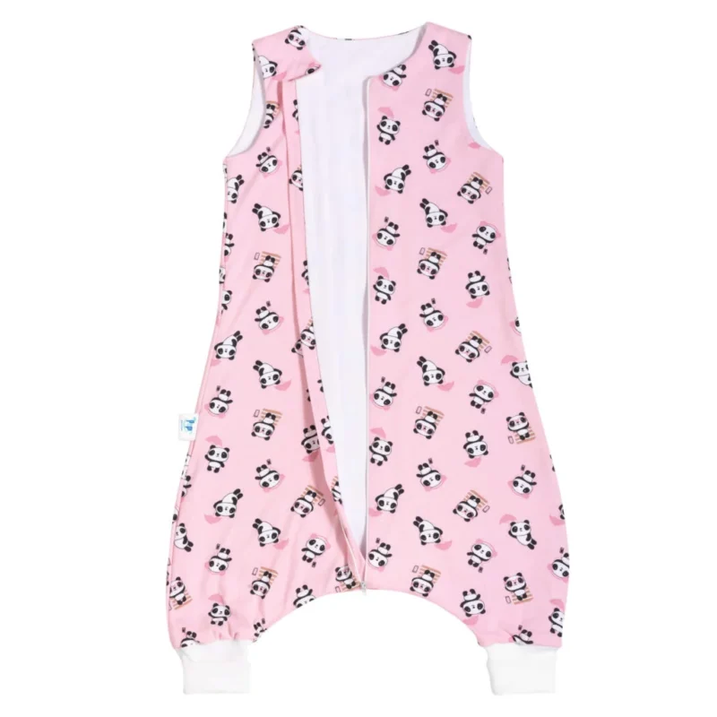 Lábas pamut hálózsák, PandaBoo - Pink - Image 2