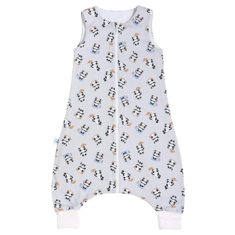 Lábas pamut hálózsák, PandaBoo - Grey