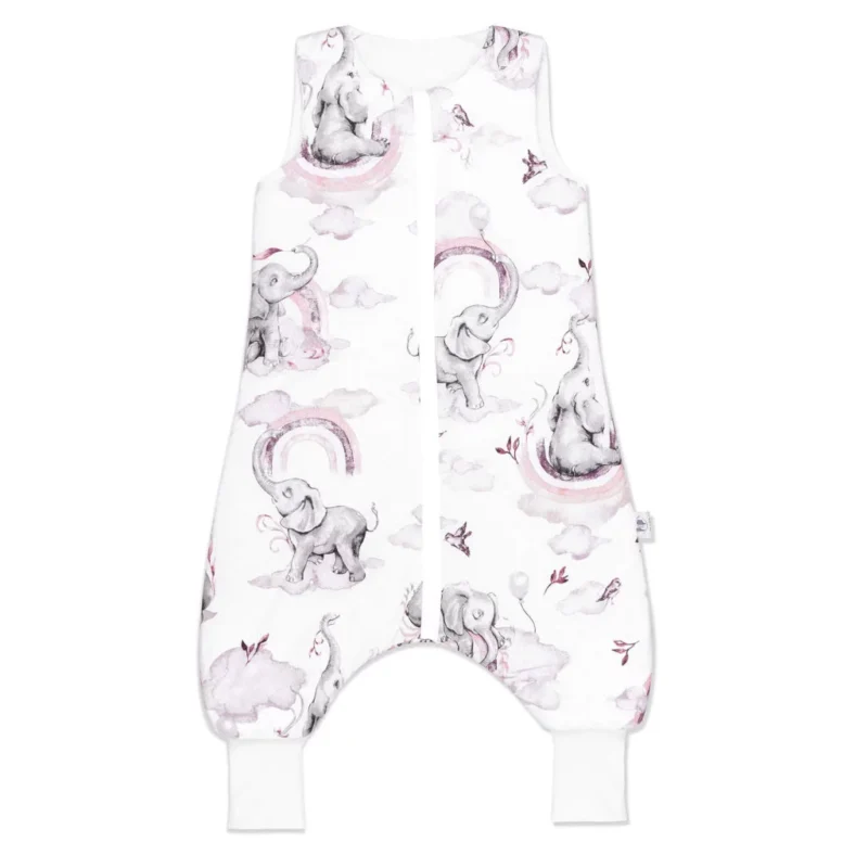 Hálózsák nadrágszárral alváshoz - Eledreams Pink - pamut 