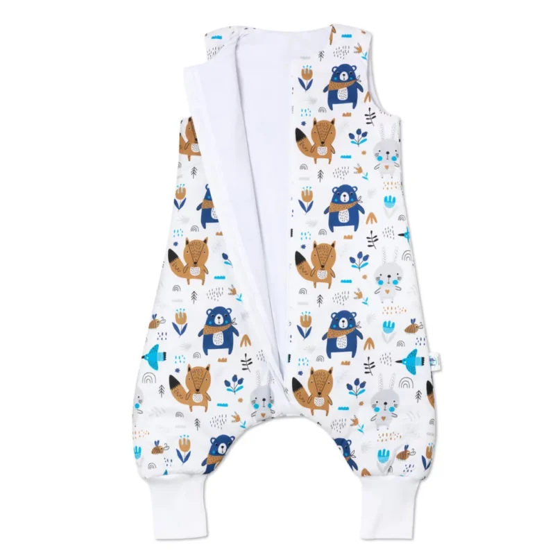 Hálózsák nadrágszárral alváshoz - Blue Bear - pamut  - Image 2