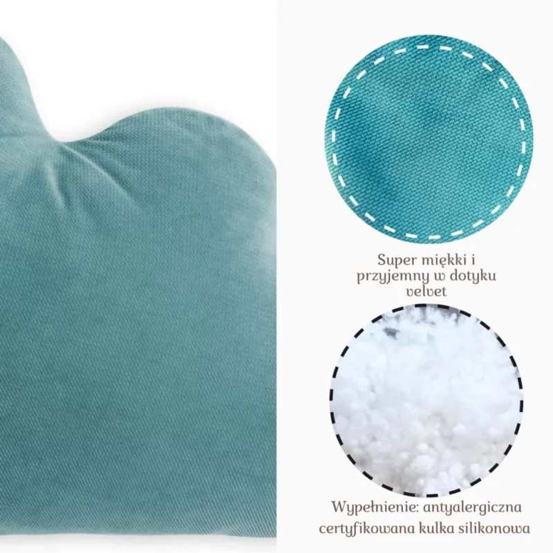 Párna FELHŐ - emerald - Image 2