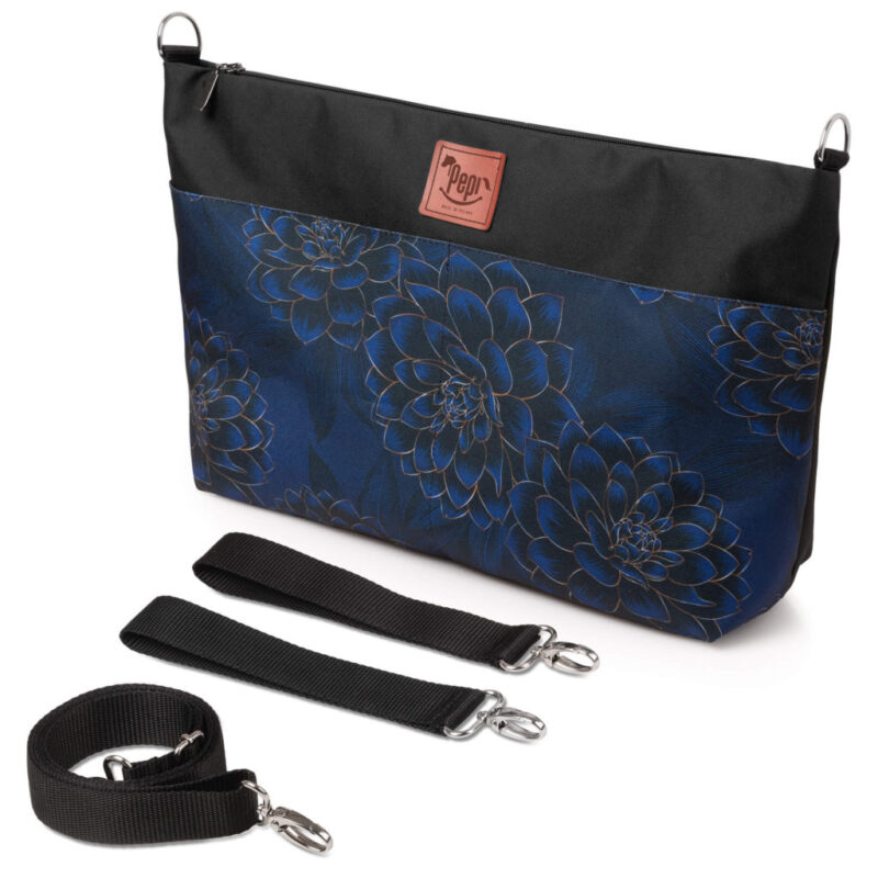 Babakocsi táska vízálló shopper - Peony Black