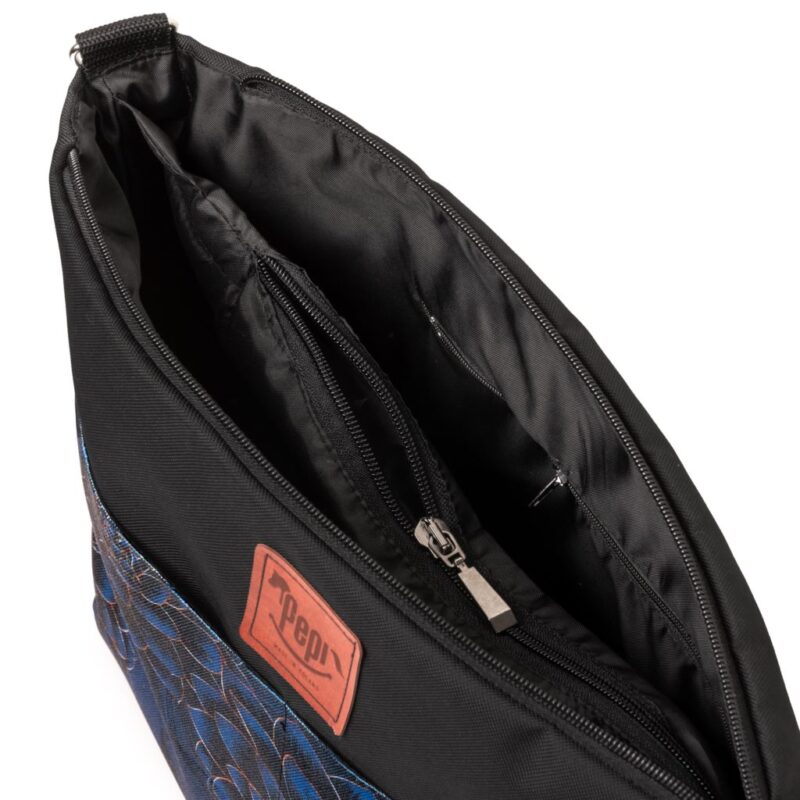 Babakocsi táska vízálló shopper - Peony Black - Image 3