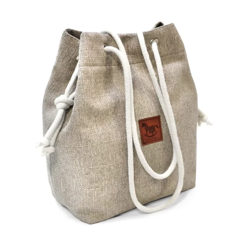 Zsák táska - Beige - Image 2