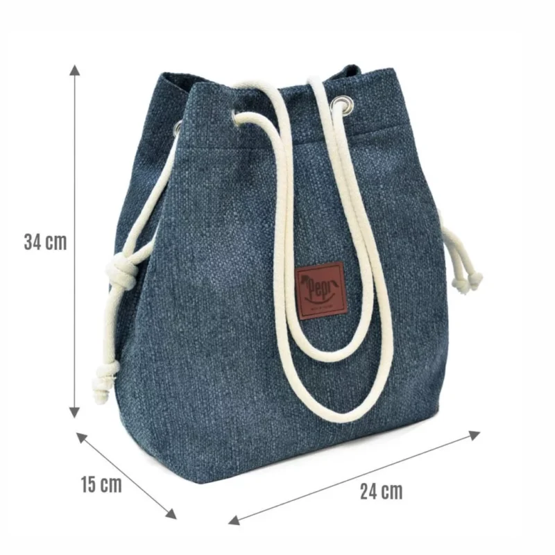 Zsák táska - Jeans - Image 2