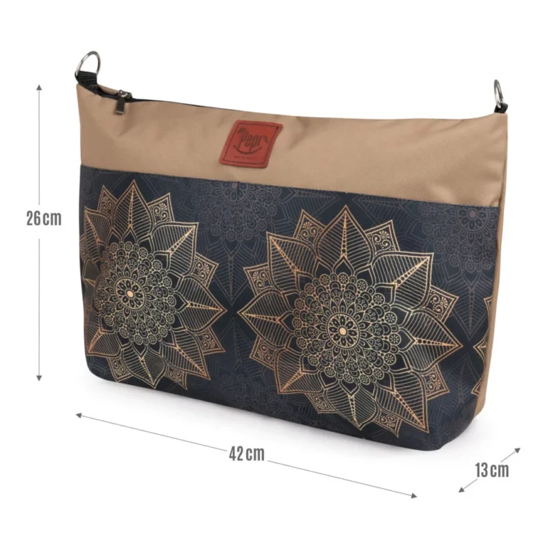 Babakocsi táska vízálló shopper - Rosette Mocca - Image 2