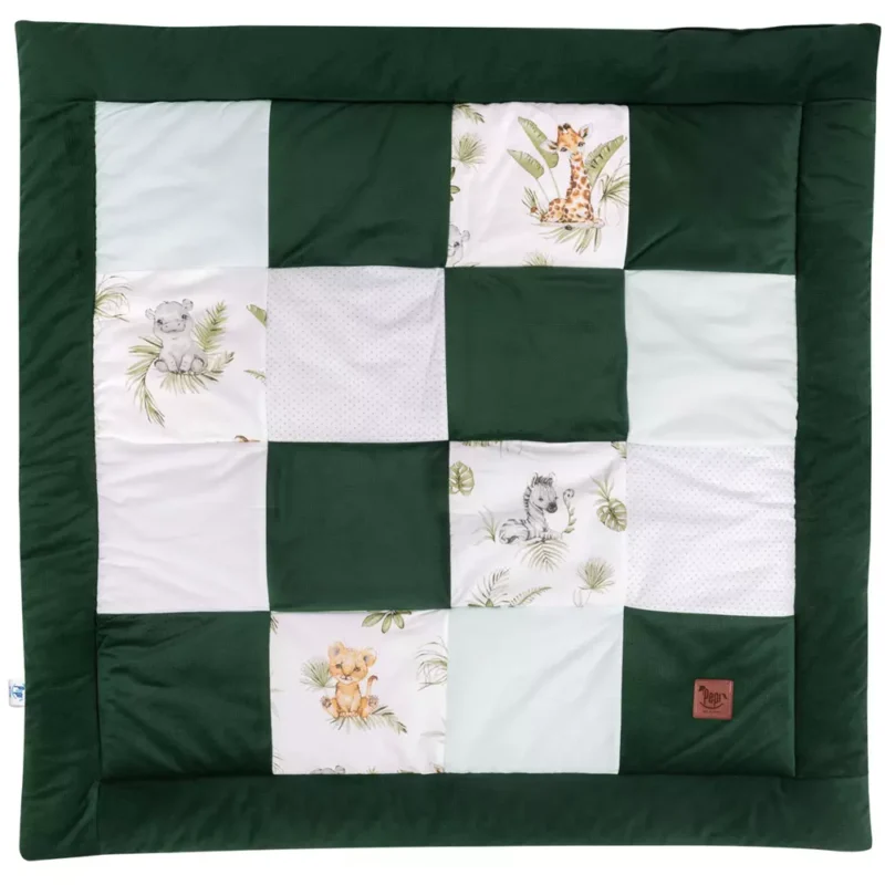 Játszószőnyeg PATCHWORK - Afrimals