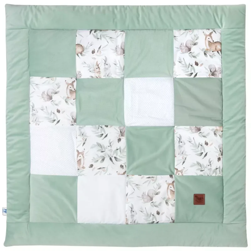Játszószőnyeg PATCHWORK - Green Groove
