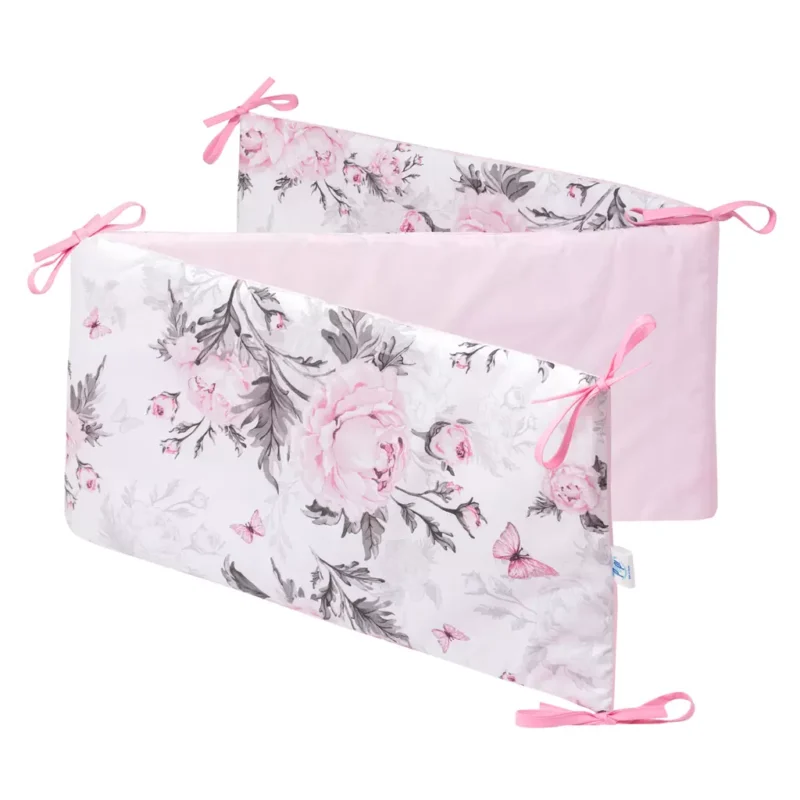 Rácsvédő - Pink Flowers - pamut