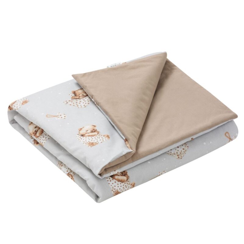 Paplan 100x135 - Sleeping Teddy Bear - pamut