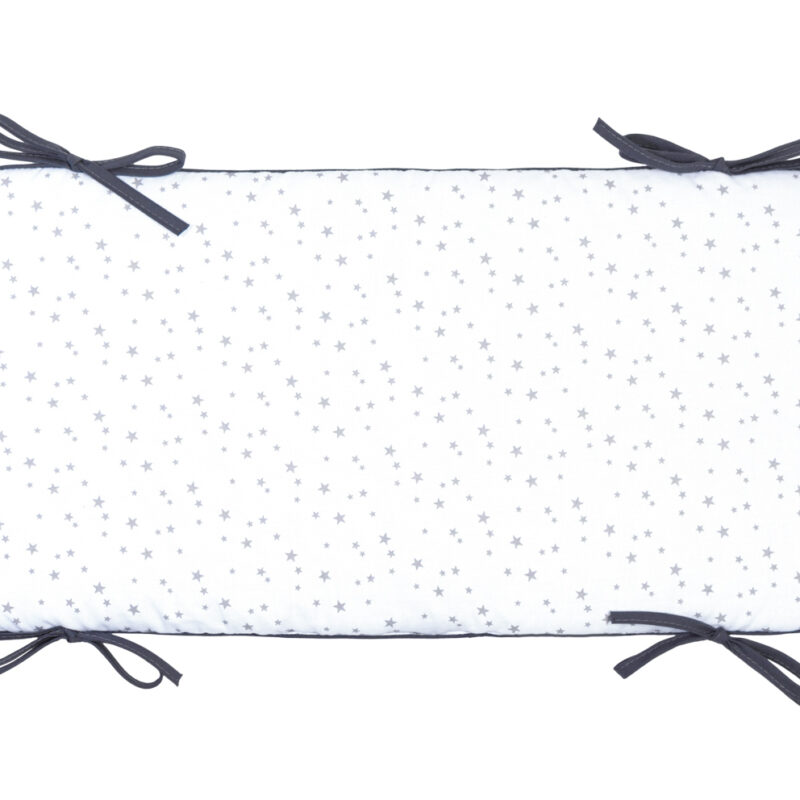 Rácsvédő panelos 60×30 - Grey Galaxy white - pamut