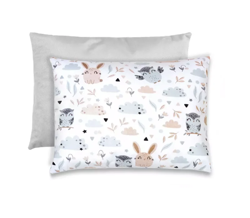 Pelyhes párna 30×40 - Forest Friends - pamut/velvet